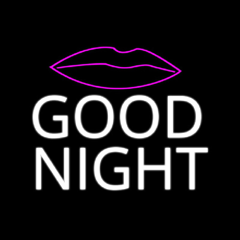 Cool Cute Fashion Good Night Neon Sign