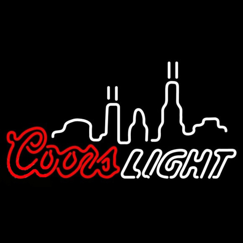 Coors Light City Logo Beer Sign Neon Sign