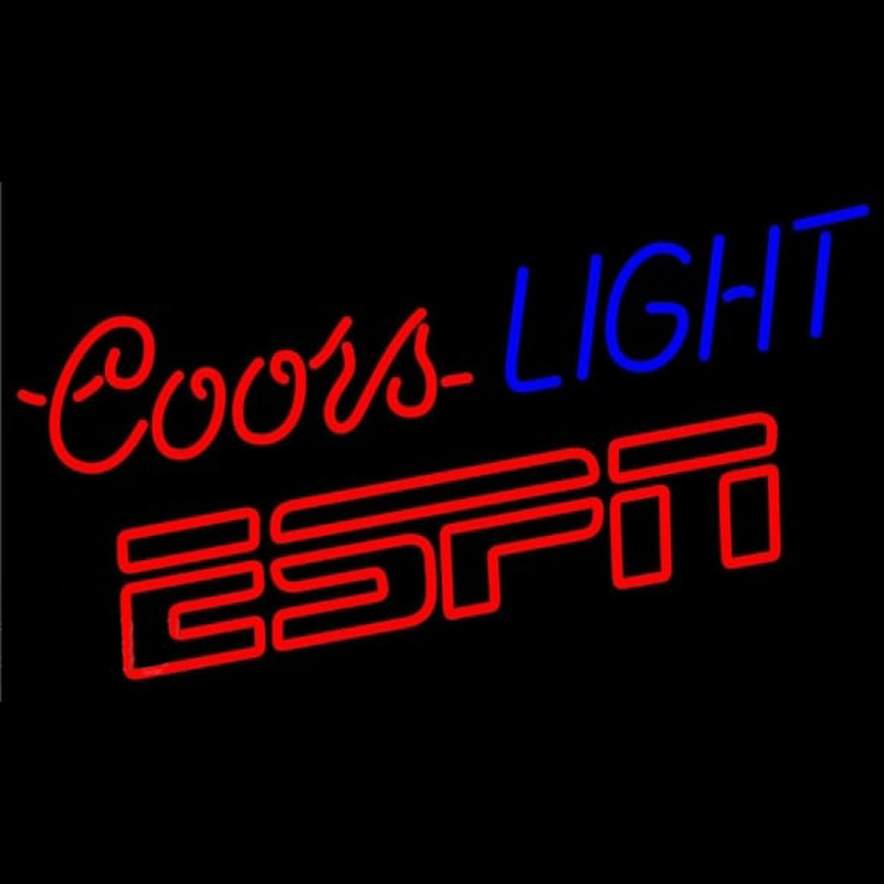 Coors Light Espn Beer Sign Neon Sign