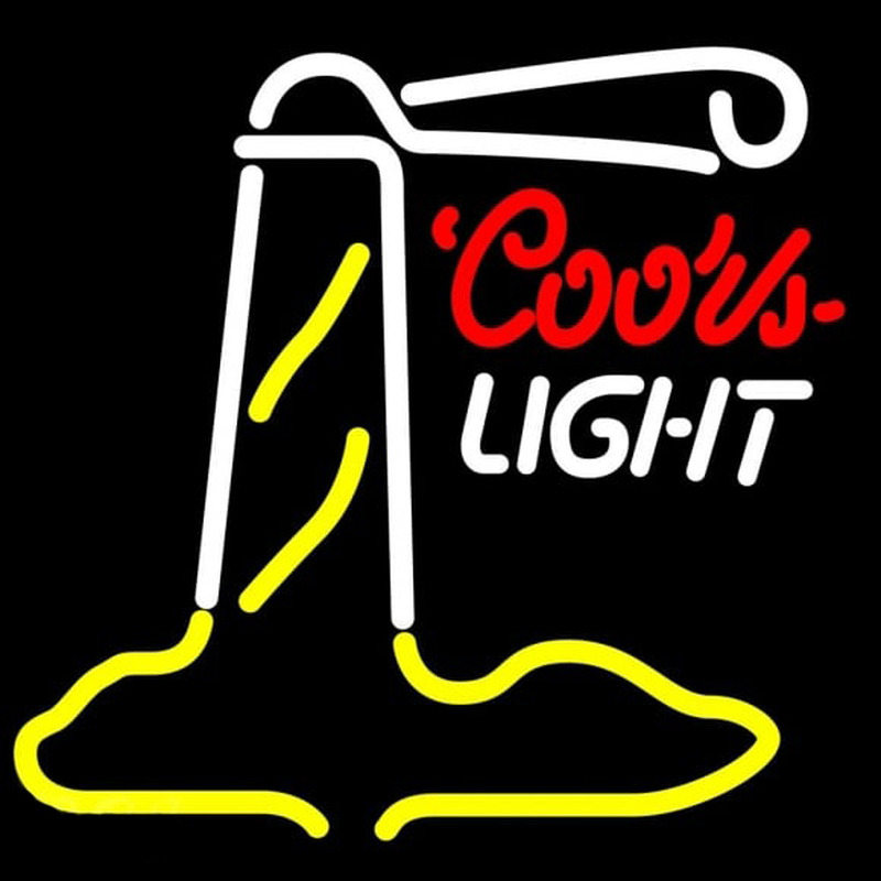 Coors Light Lighthouse Beer Sign Neon Sign