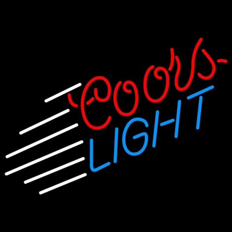 Coors Light Lines Beer Sign Neon Sign