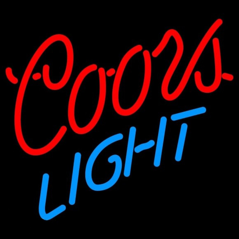 Coors Light Logo Beer Sign Neon Sign