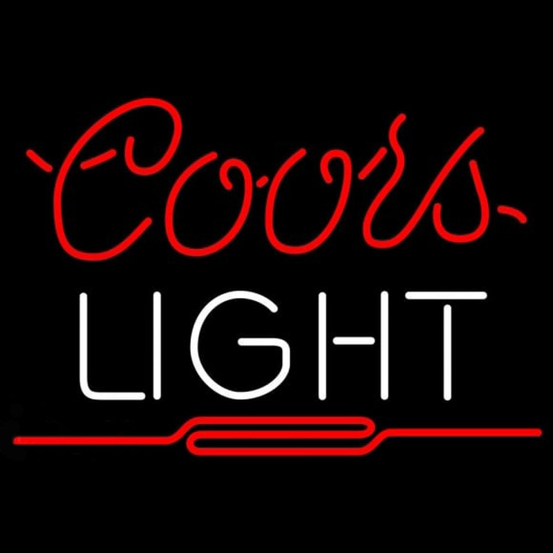 Coors Light Red Beer Sign Neon Sign