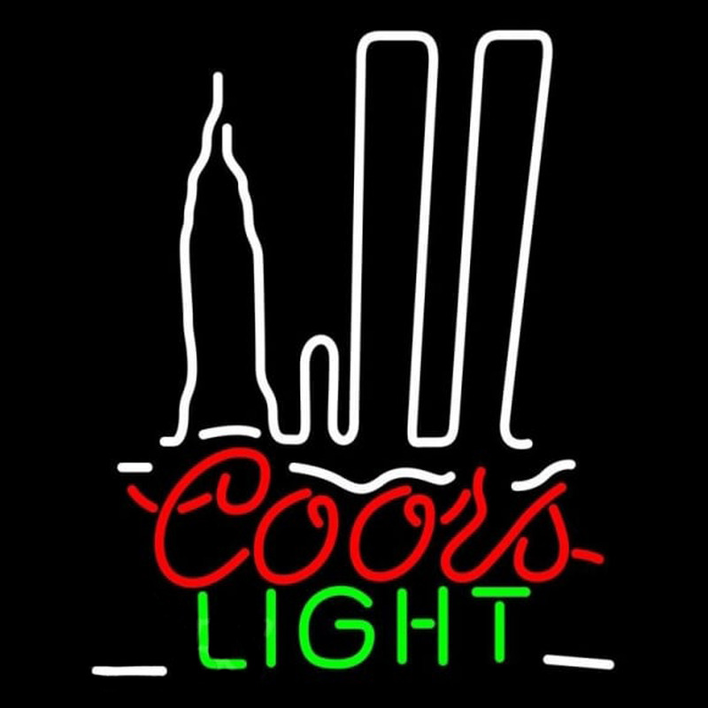 Coors Light Silver Bullet Nyc Beer Sign Neon Sign