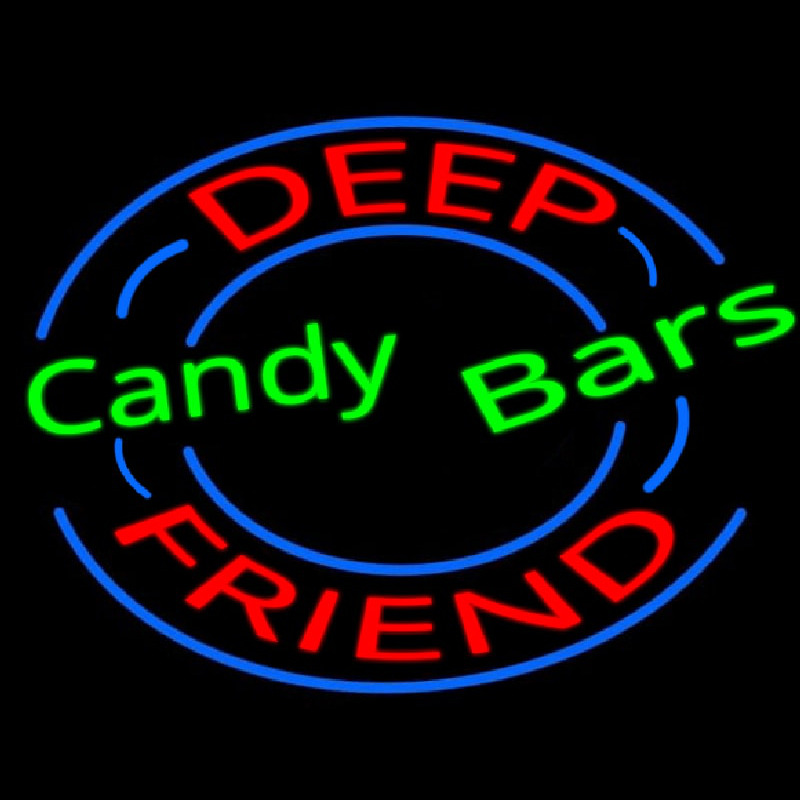 Deep Candy Bars Neon Sign