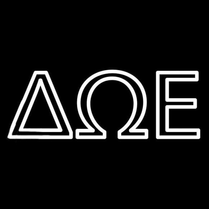 Delta Omega Epsilon Neon Sign