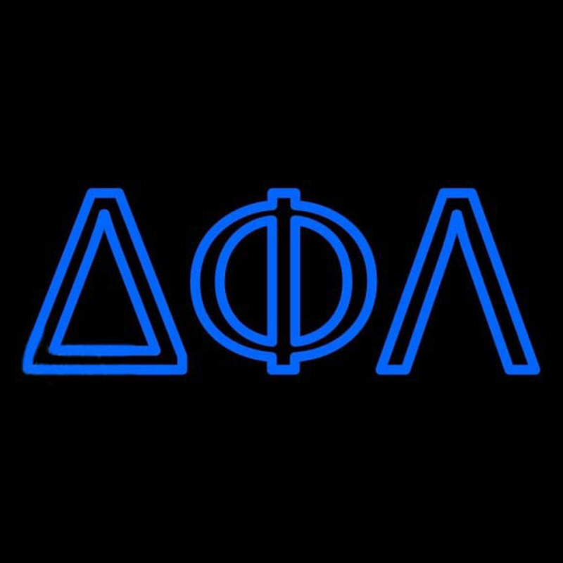 Delta Phi Lambda Neon Sign