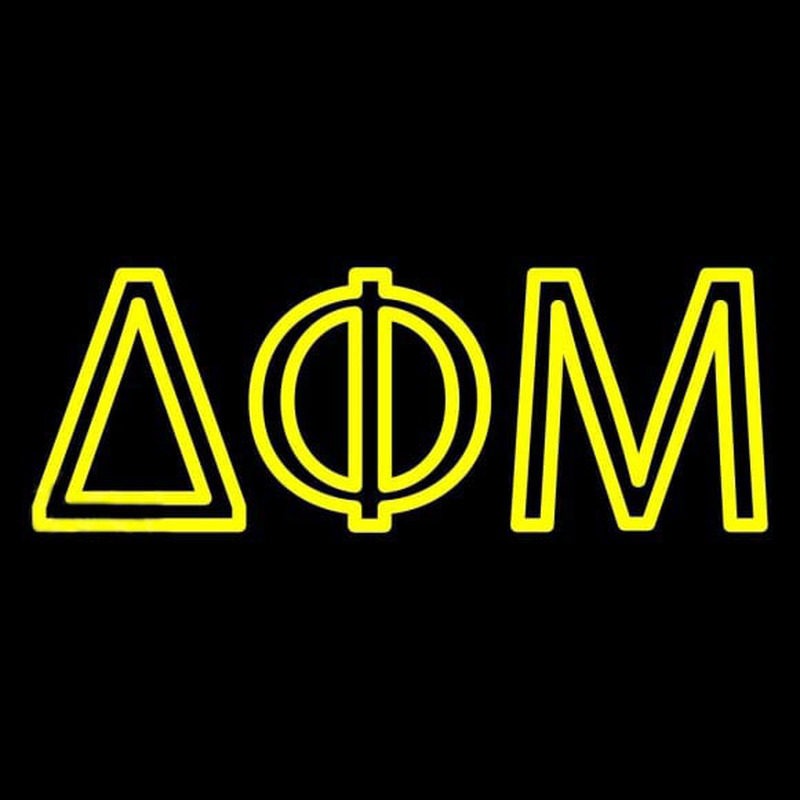 Delta Phi Mu Neon Sign