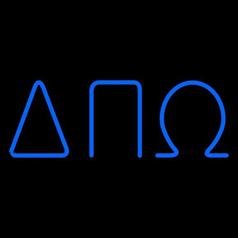 Delta Pi Omega Neon Sign