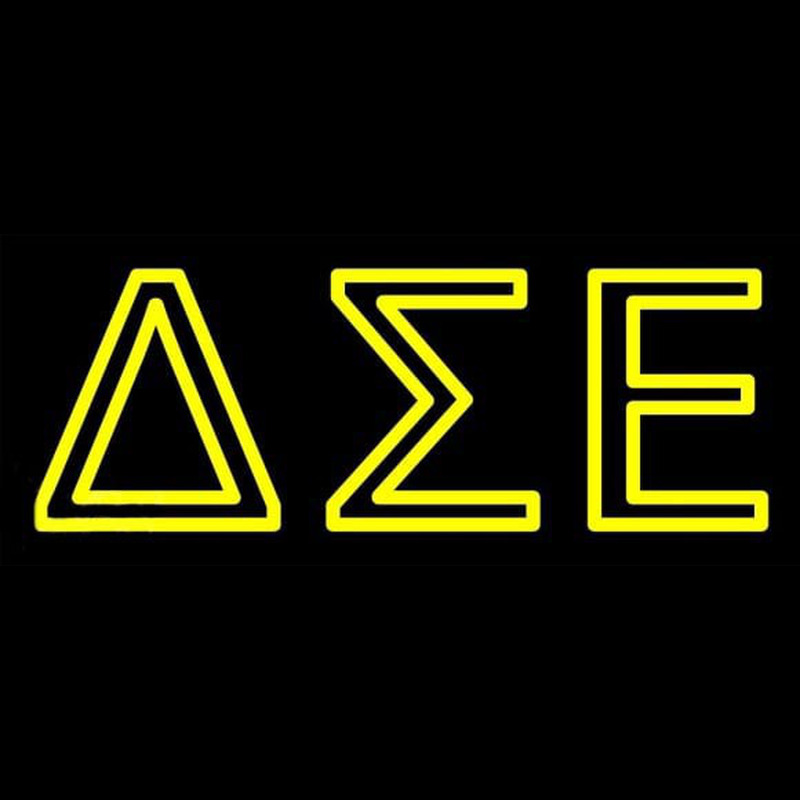 Delta Sigma Epsilon Neon Sign