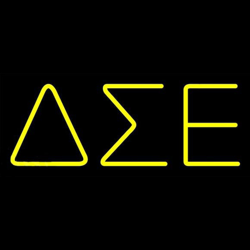 Delta Sigma Epsilon Neon Sign