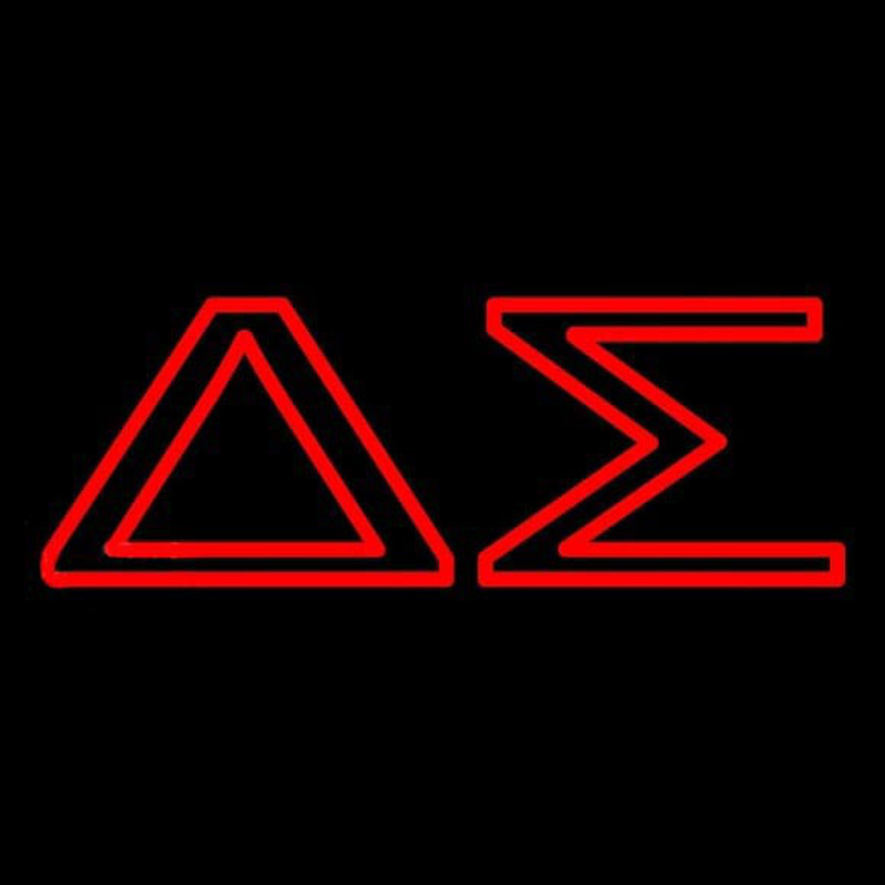 Delta Sigma Neon Sign