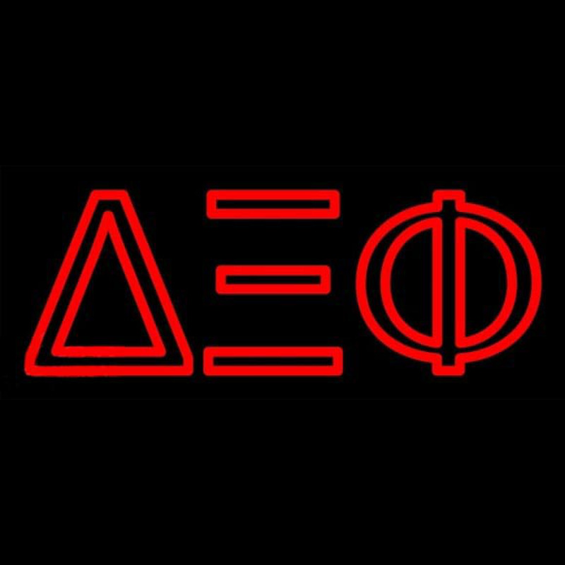 Delta Xi Phi Neon Sign