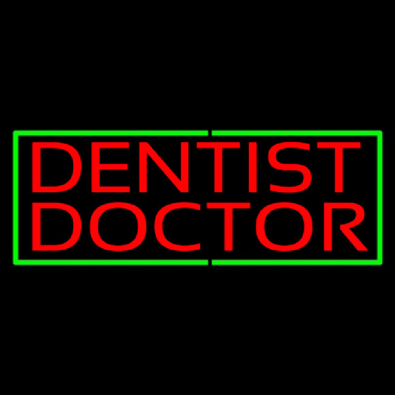 Dentist Doctor Neon Sign