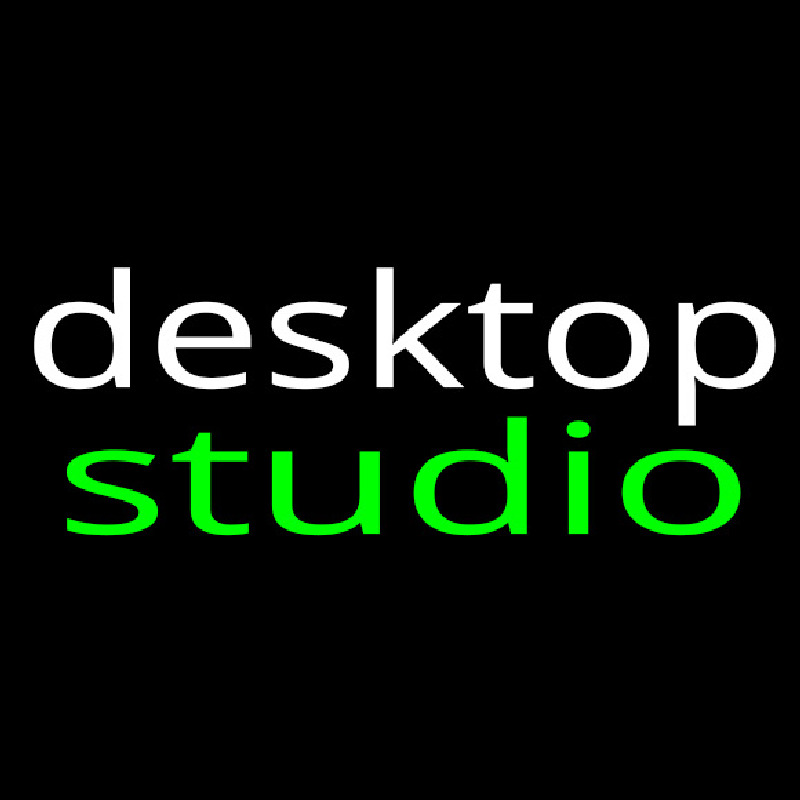 Desktop Studio Neon Sign