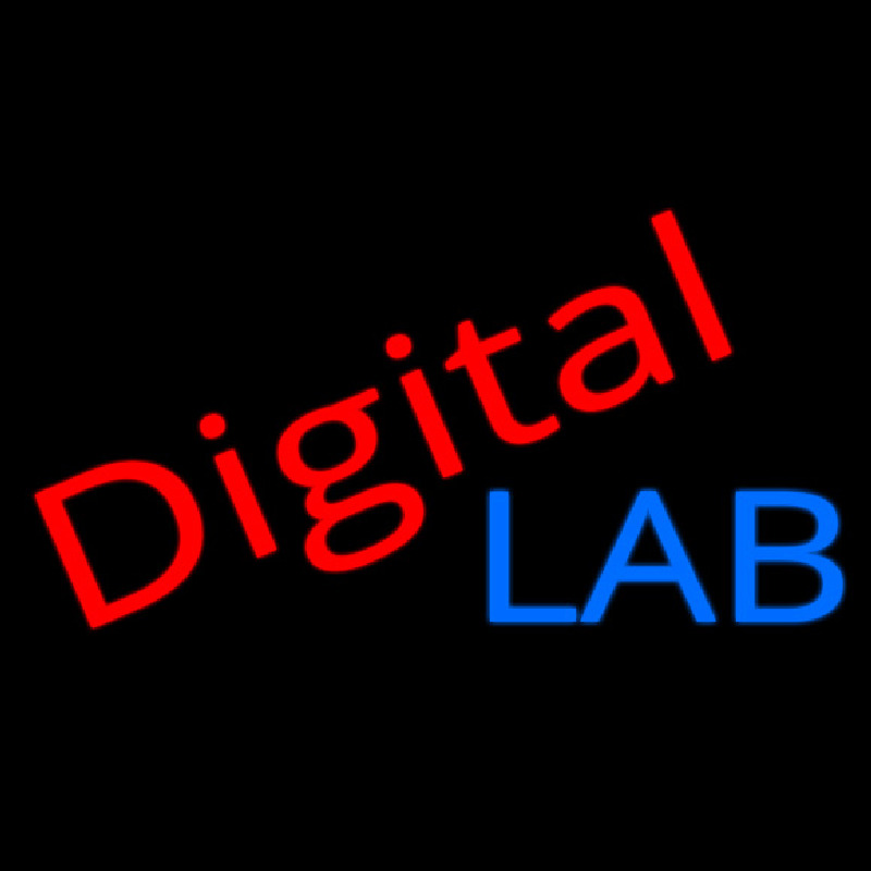 Digital Lab Neon Sign