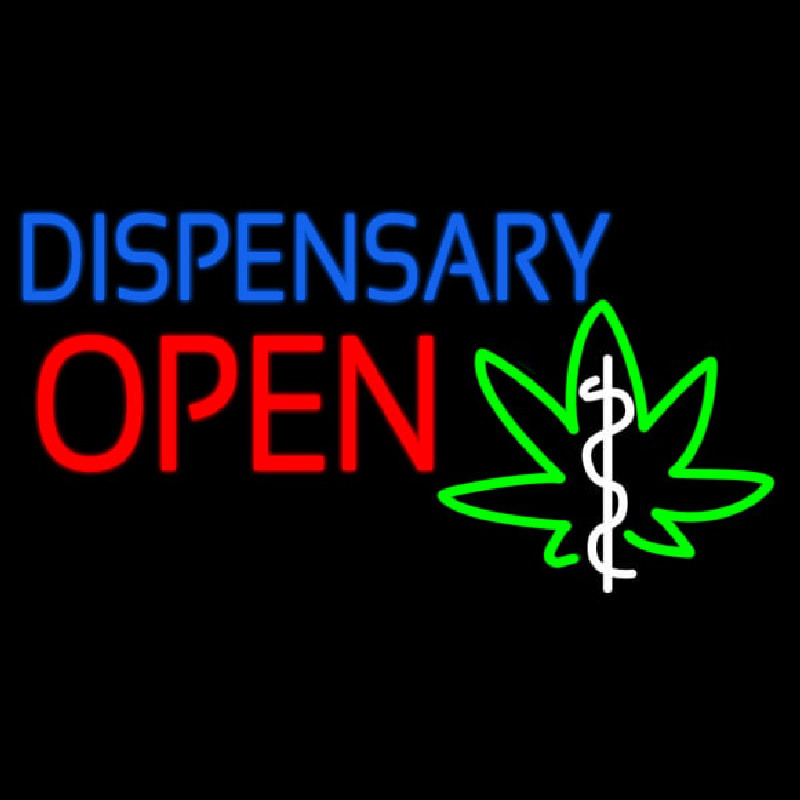 Dispensary Open Neon Sign