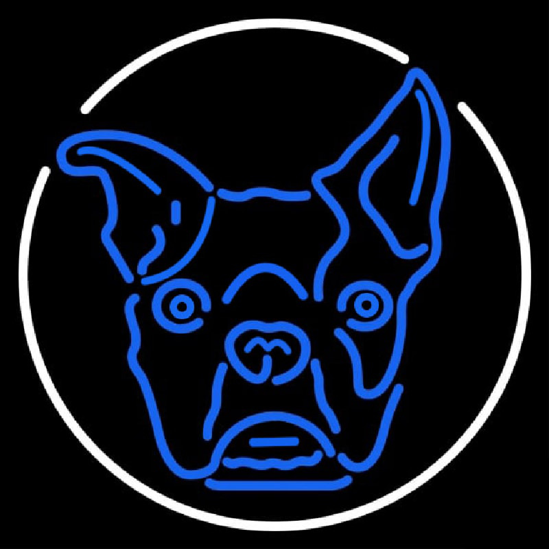 Dog Logo Neon Sign