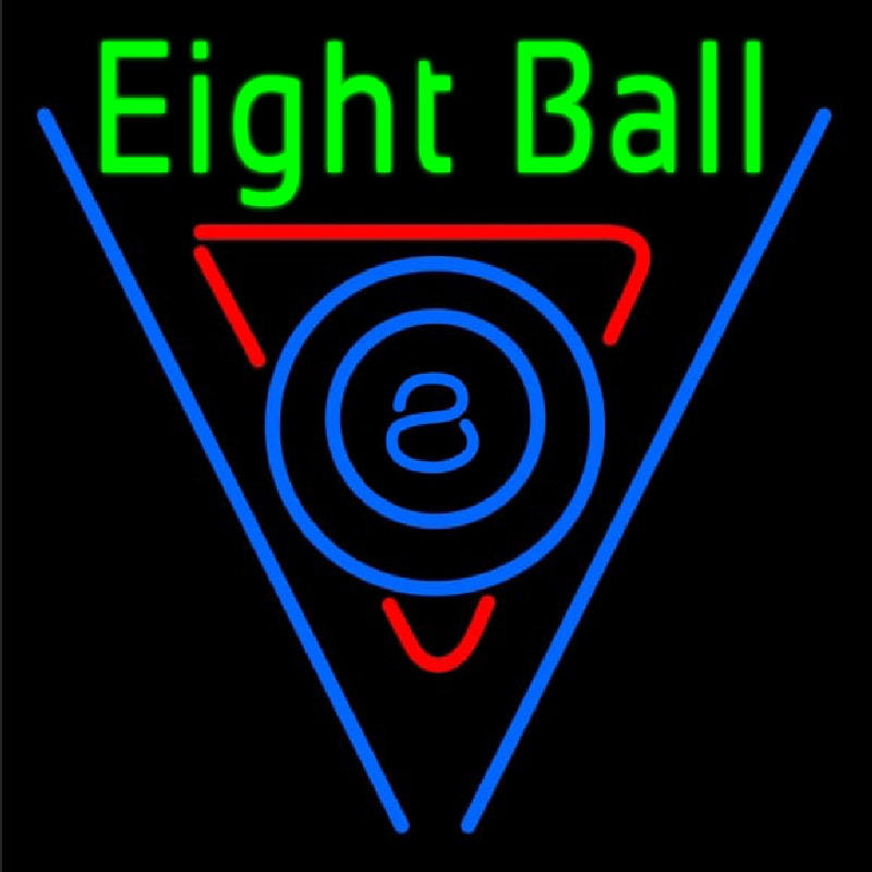 Eight Ball Neon Sign