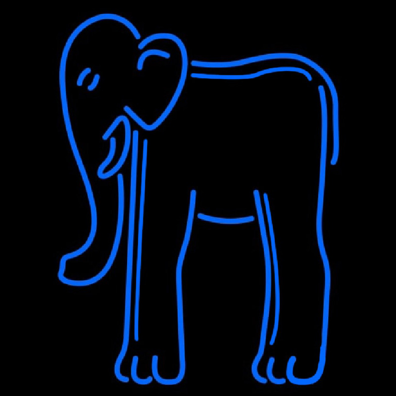 Elephant Neon Sign