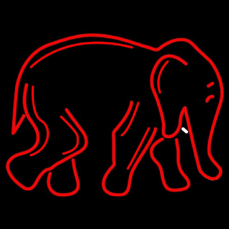 Elephant Neon Sign