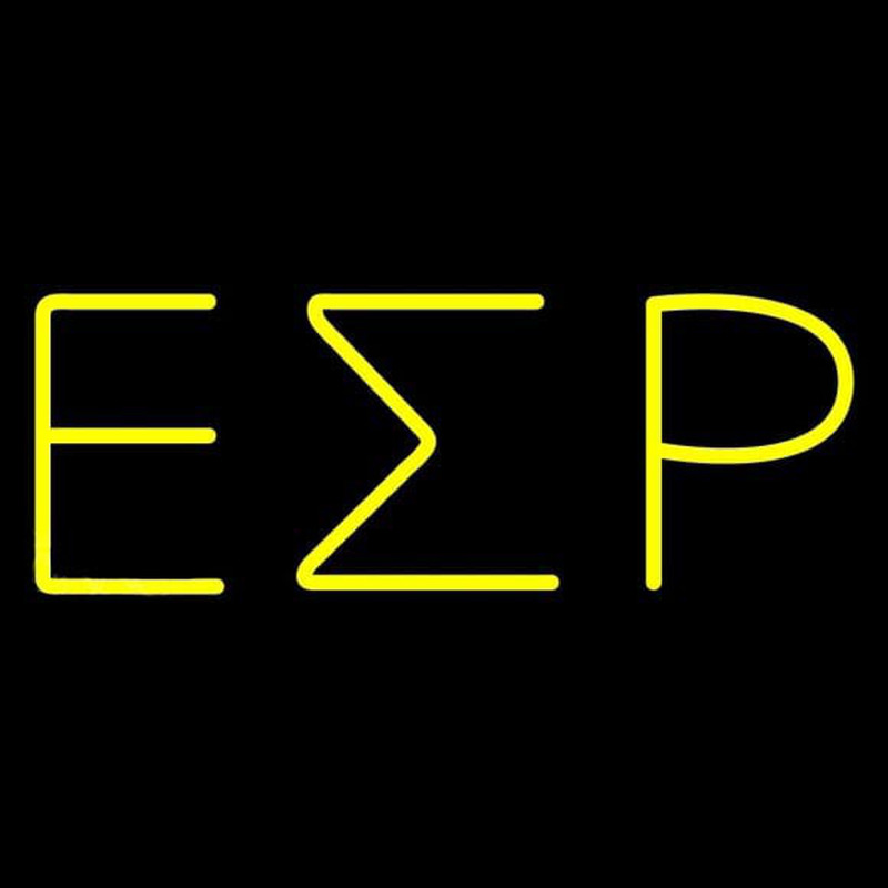 Epsilon Sigma Rho Neon Sign