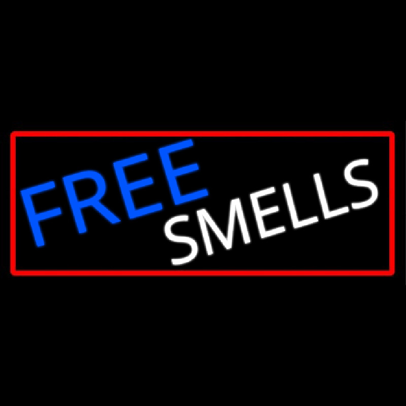 Free Smells Neon Sign