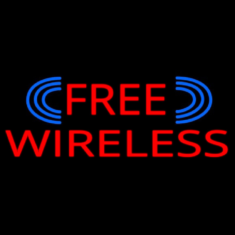 Free Wireless Neon Sign