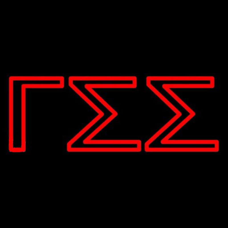 Gamma Sigma Sigma Neon Sign