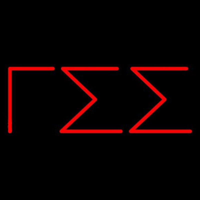 Gamma Sigma Sigma Neon Sign