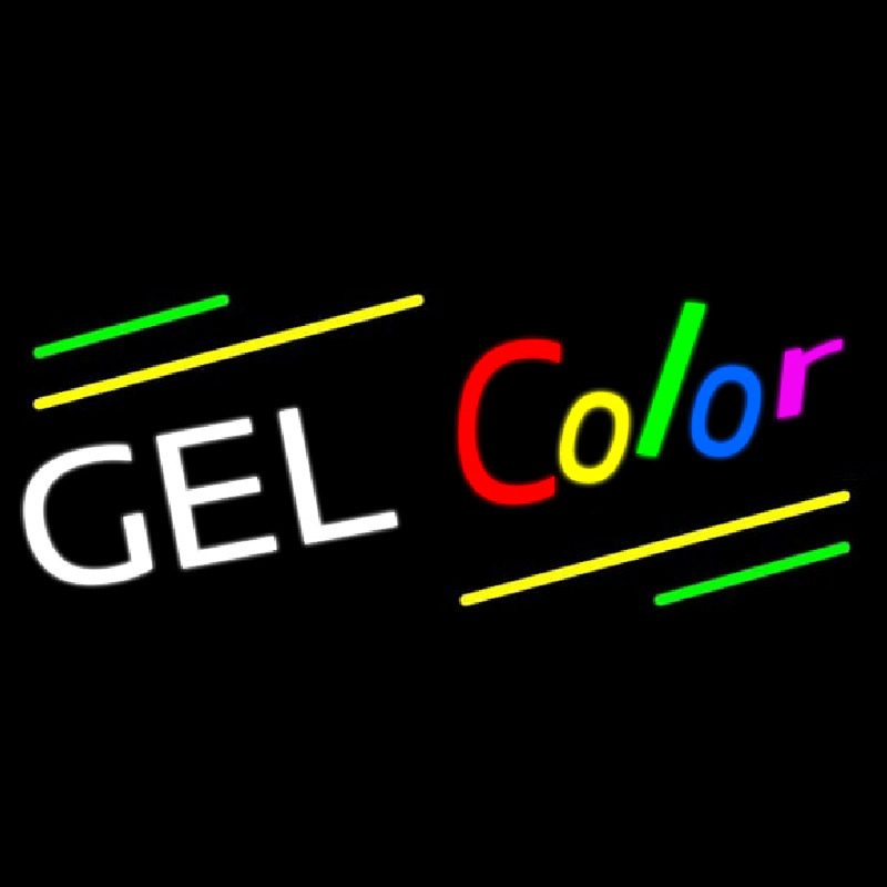 Gel Color Neon Sign