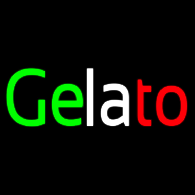 Gelato Neon Sign