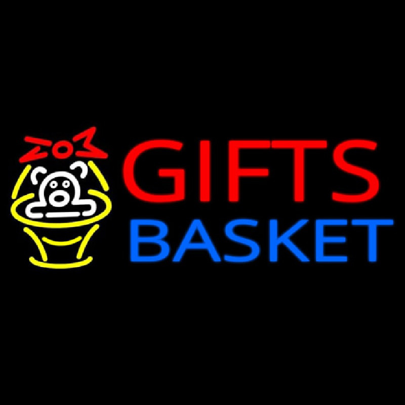 Giftsbasket Neon Sign