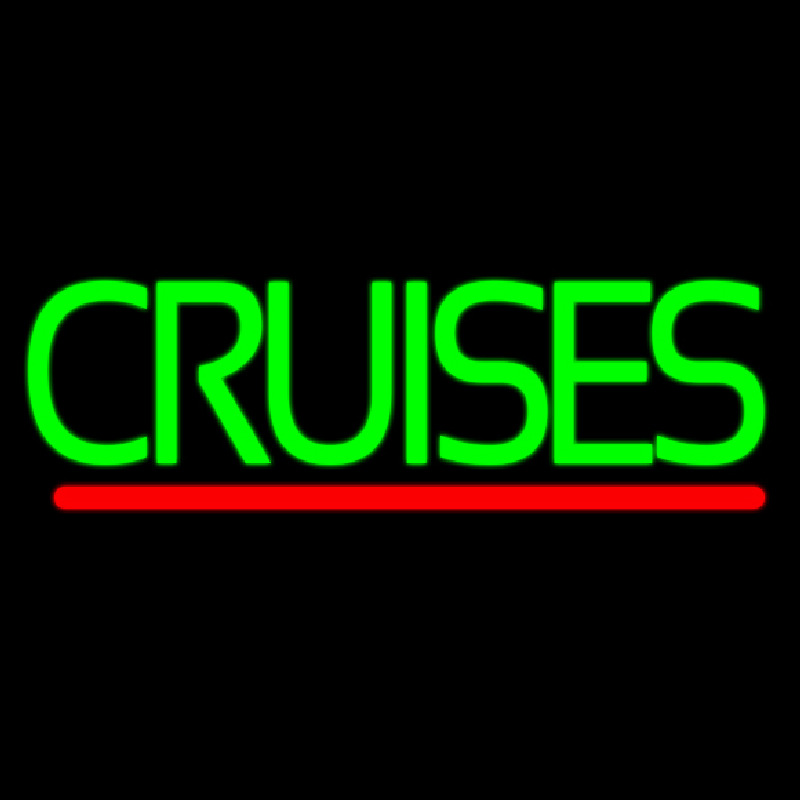 Green Cruises Neon Sign