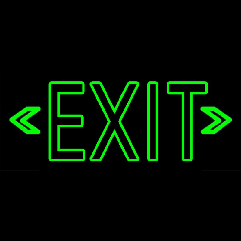 Green E it Neon Sign