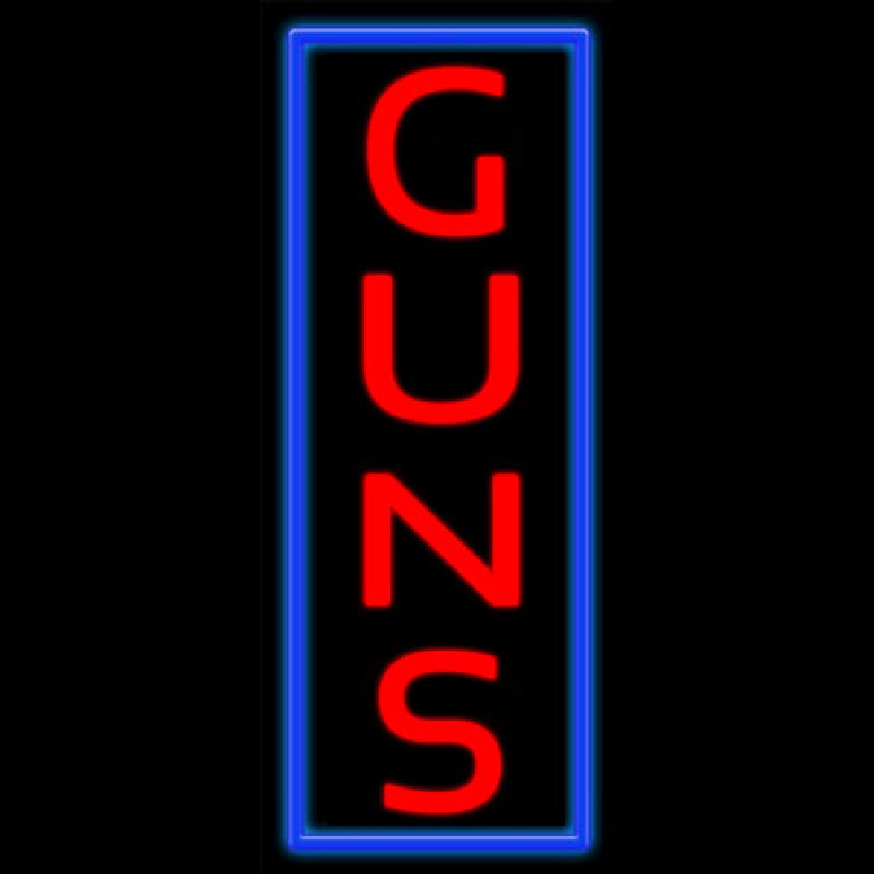 Guns Neon Sign