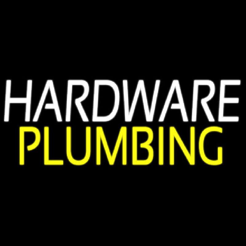 Hardware Plumbing Neon Sign