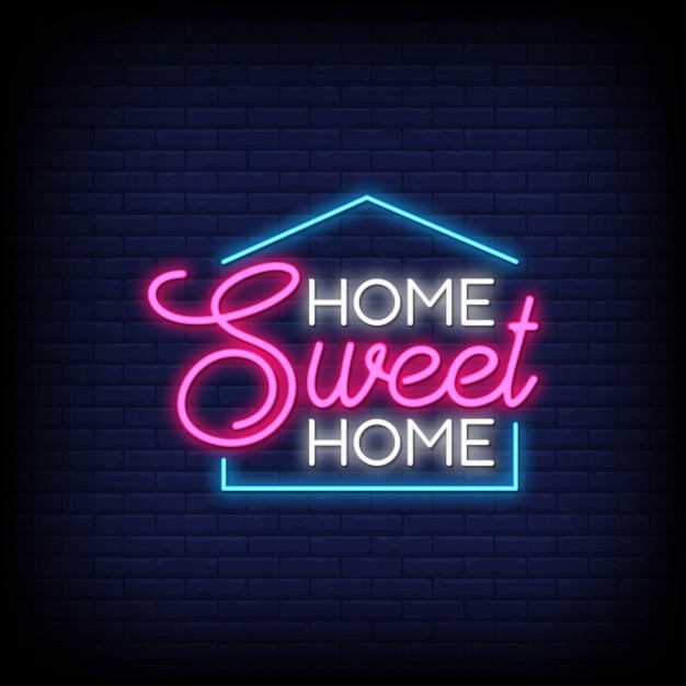 Home Sweet Home Neon Sign