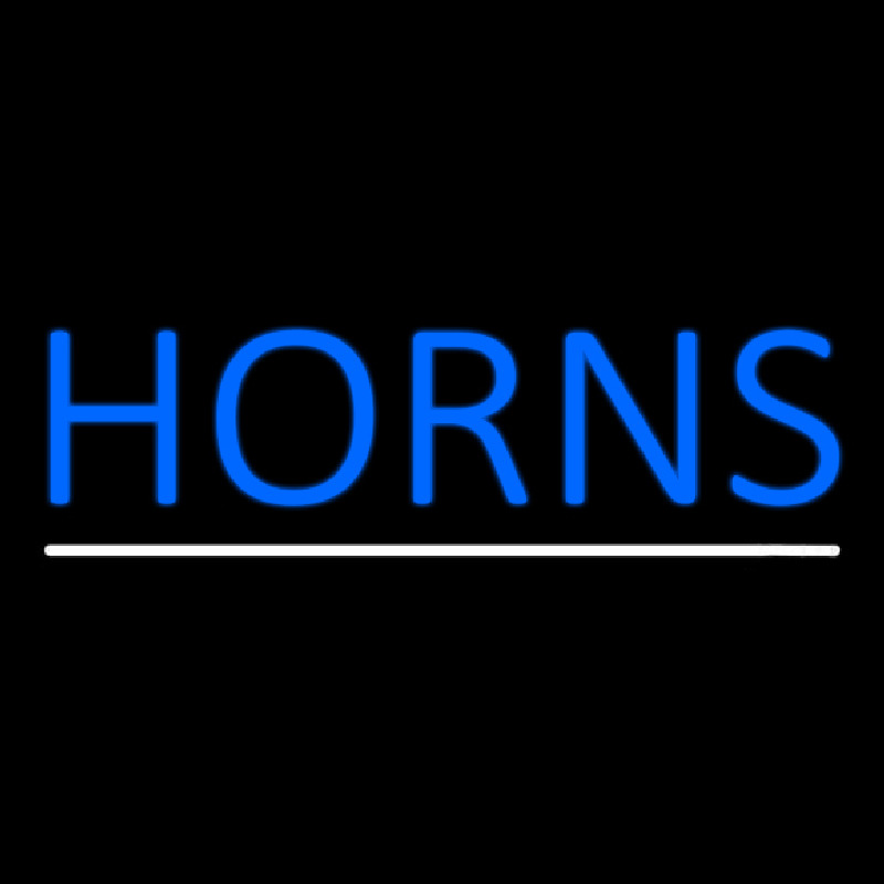 Horns Neon Sign