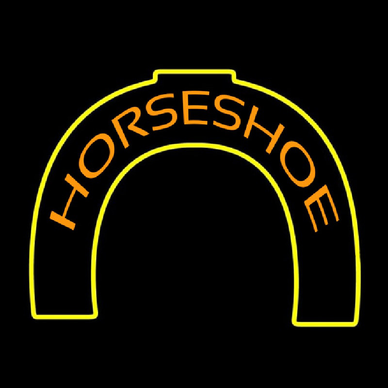 Horseshoe Neon Sign