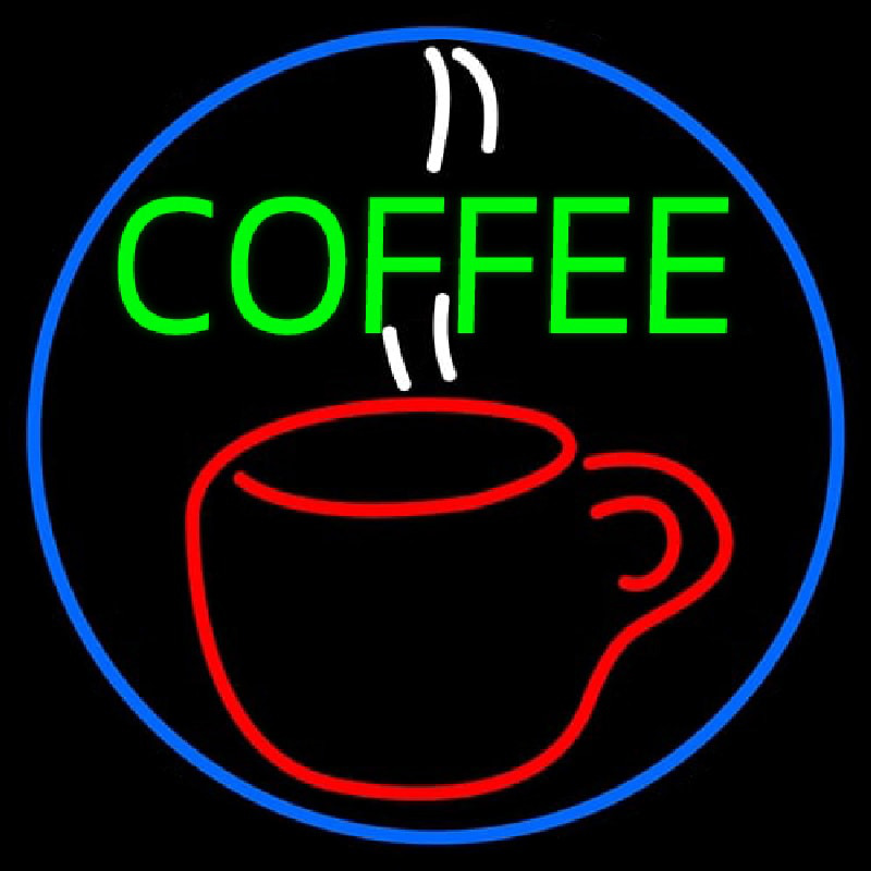 Hot Coffee Neon Sign