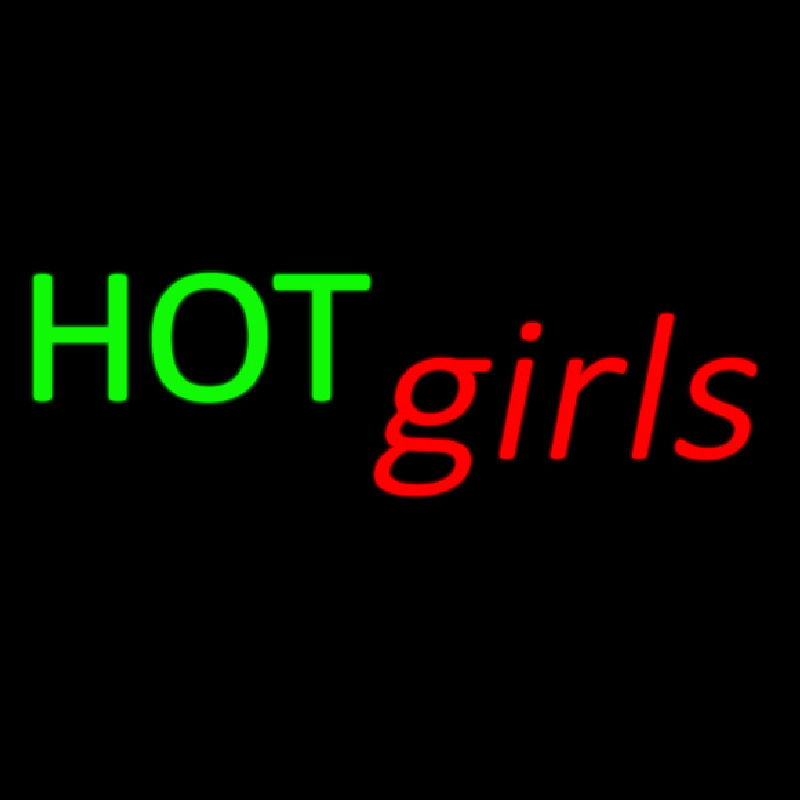 Hot Girls Neon Sign