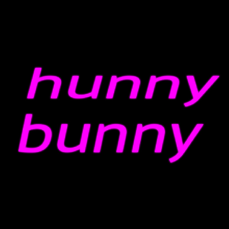 Hunny Bunny Neon Sign