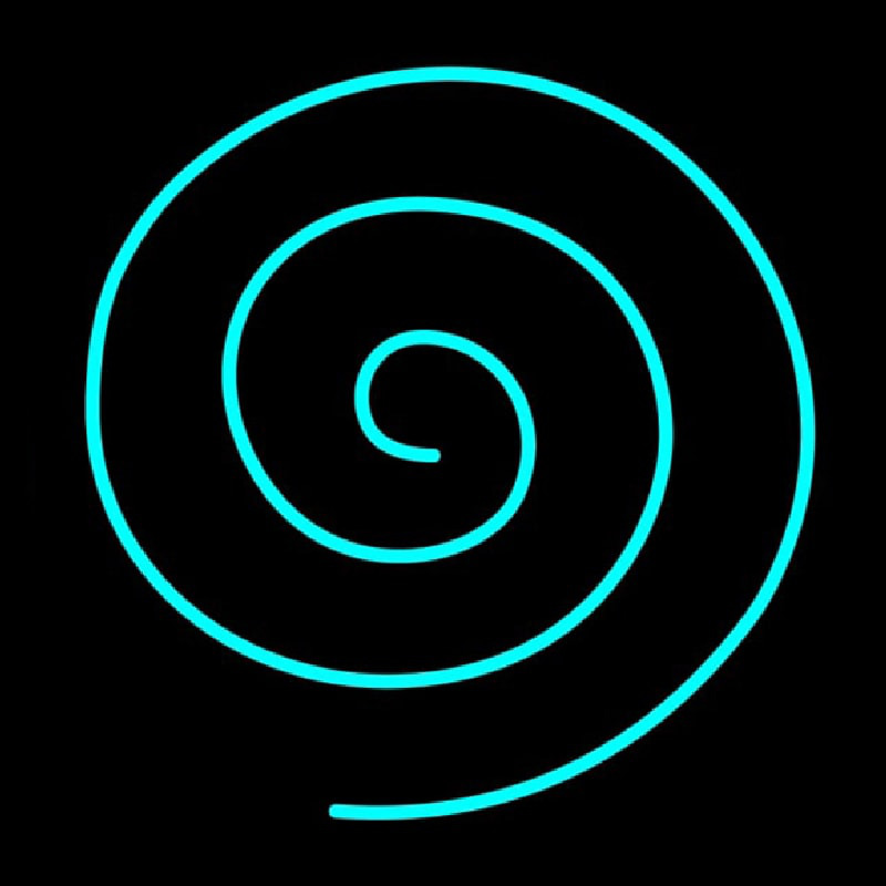 Hypnotic Spiral Neon Sign