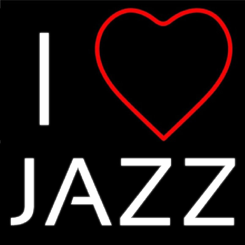 I Love Jazz Neon Sign