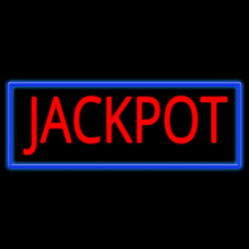 Jackpot Neon Sign