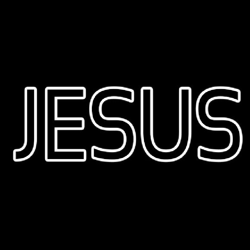 Jesus Block Neon Sign