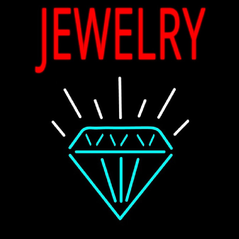 Jewelry Repair Logo Neon Sign