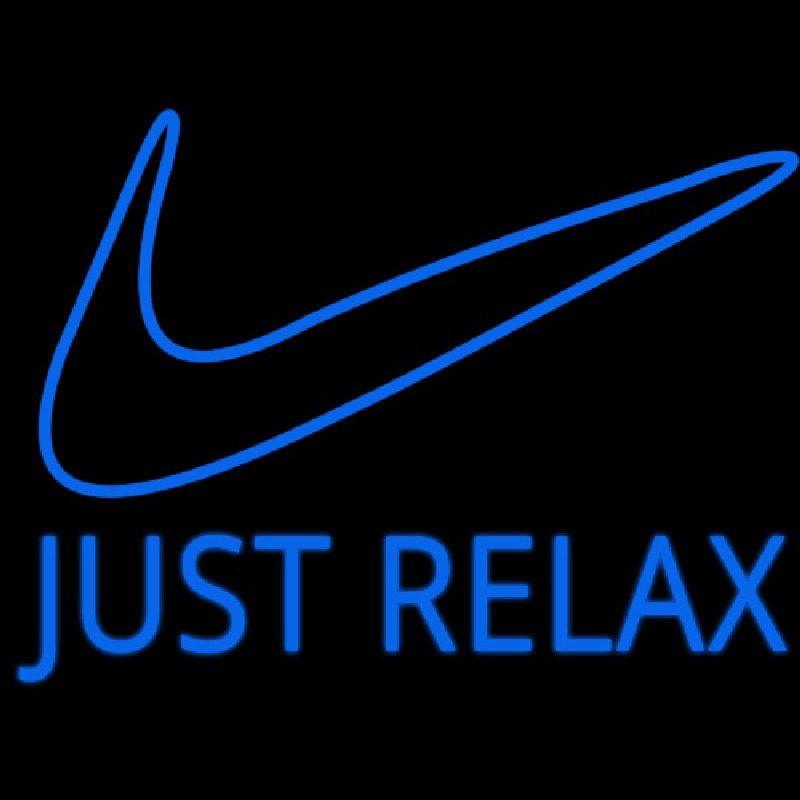 Just Rela  Neon Sign