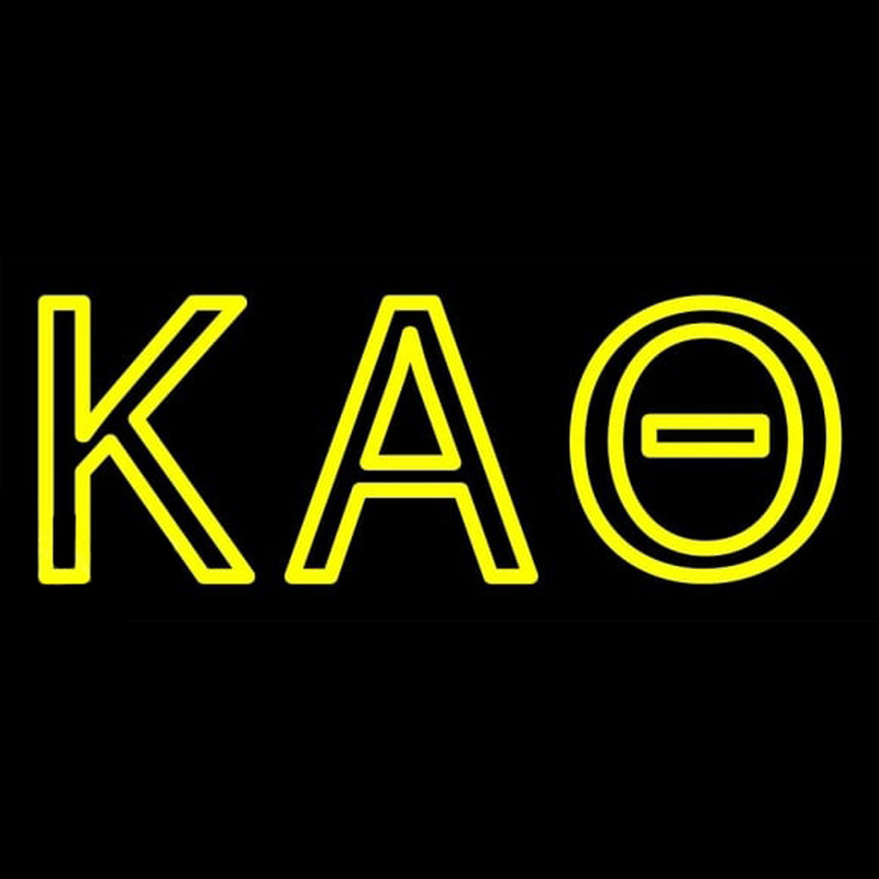 Kappa Alpha Theta Neon Sign